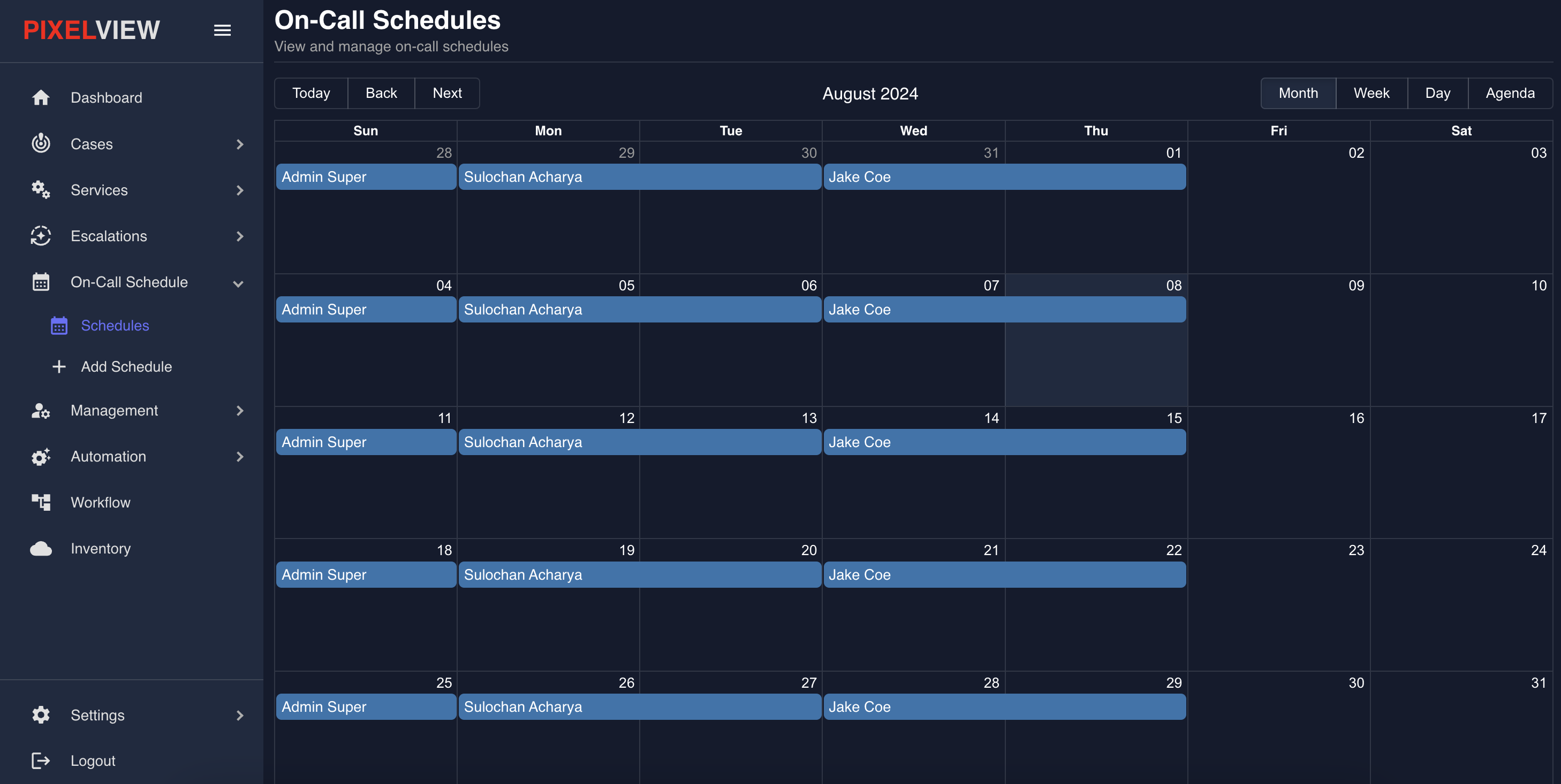 On-Call Schedules